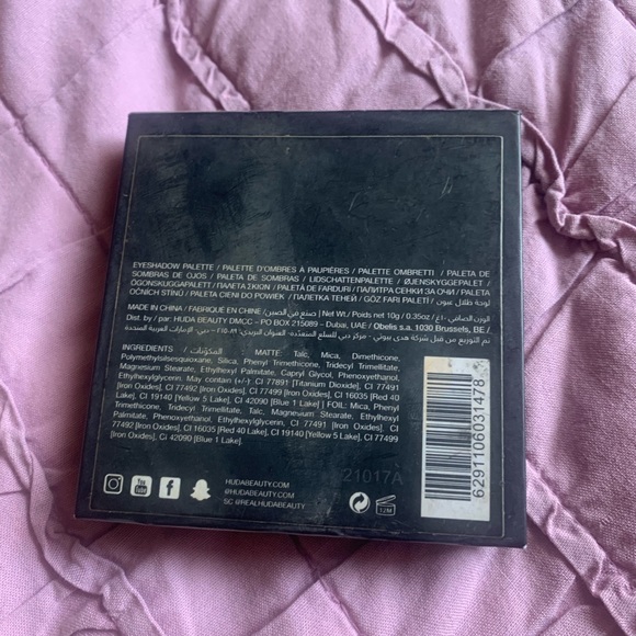 Used eyeshadow HUDA Beauty warm brown obsessions - Picture 3 of 3